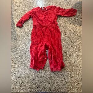 Old Navy Vibrant Red Kids Romper